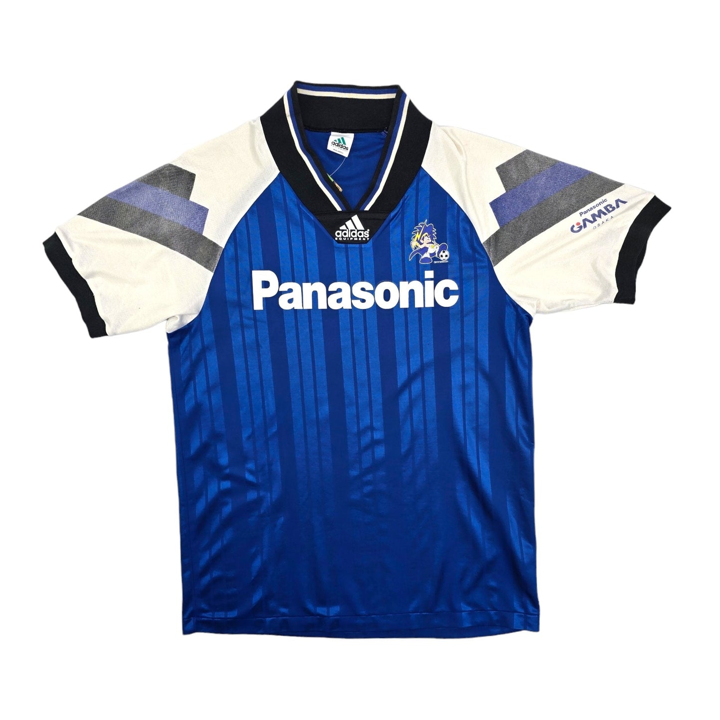 1992/93 Gamba Osaka Home Football Shirt (M) Adidas