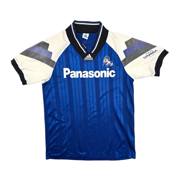 1992/93 Gamba Osaka Home Football Shirt (M) Adidas