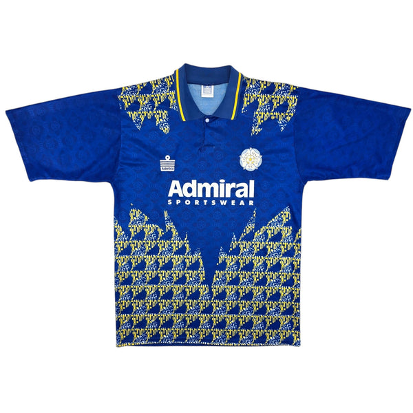 1992/93 Leeds United Away Football Shirt (L) Admiral