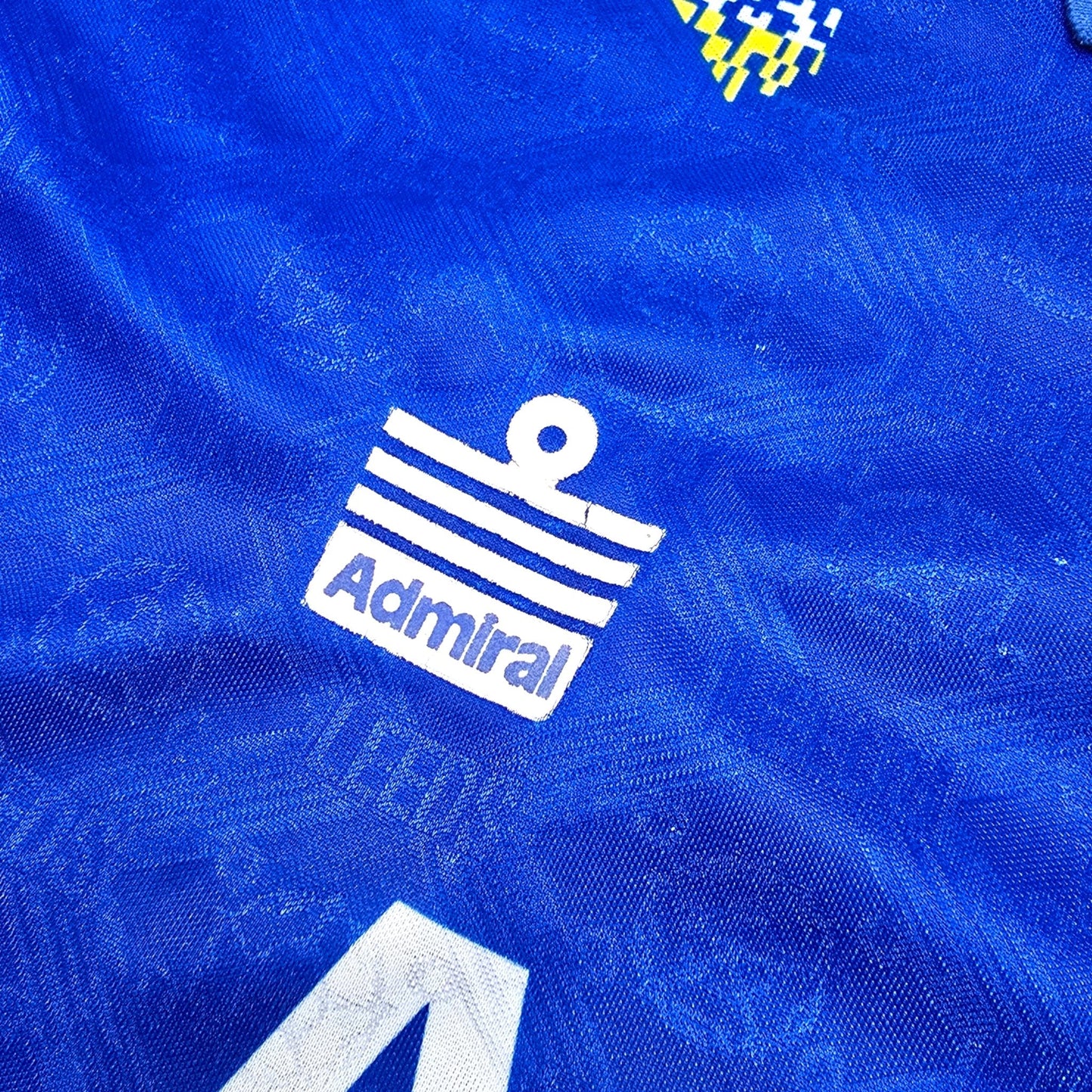 1992/93 Leeds United Away Football Shirt (L) Admiral