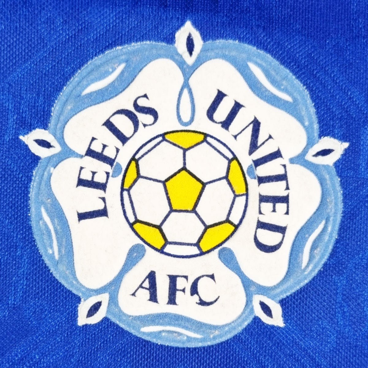 1992/93 Leeds United Away Football Shirt (M) Admiral