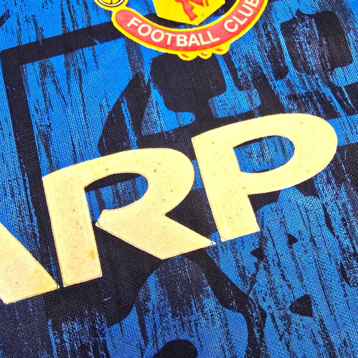 1992/93 Manchester United Away Football Shirt (M) Umbro