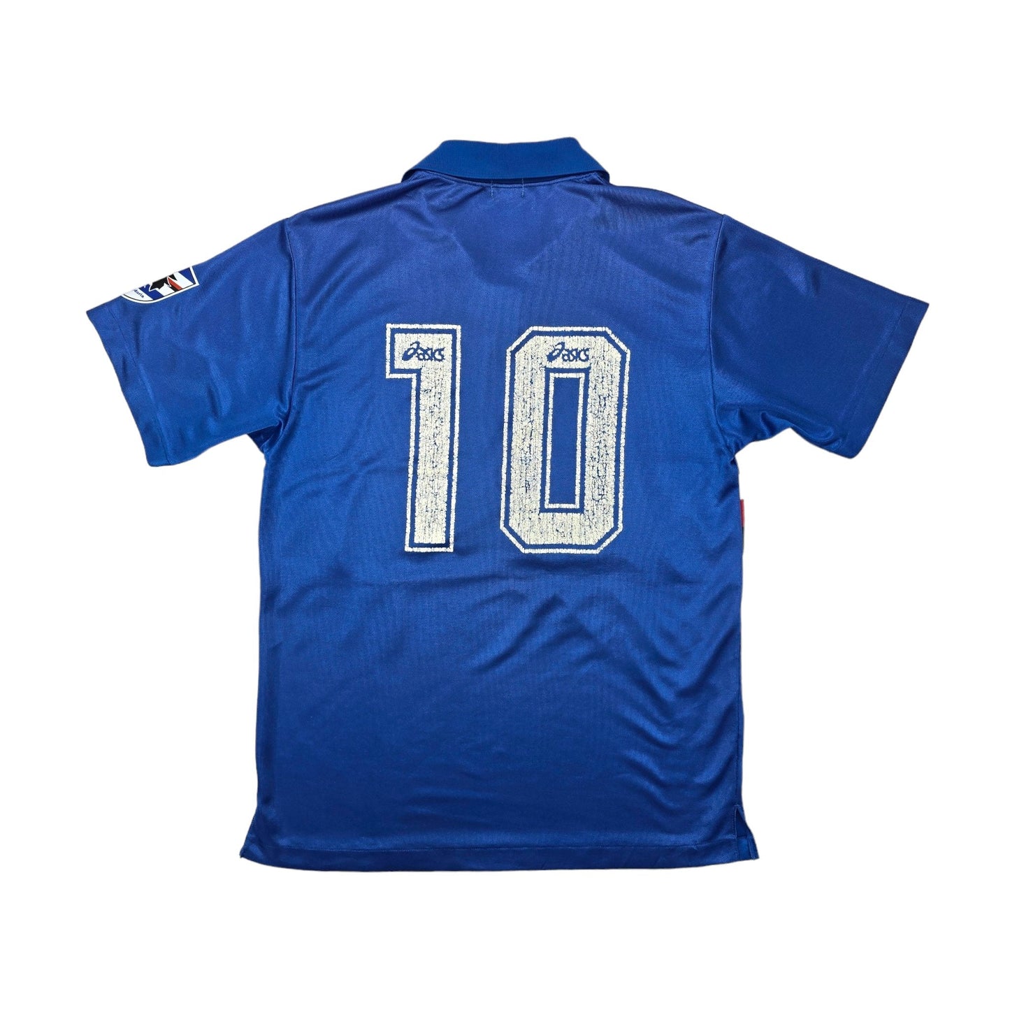 1992/93 Sampdoria Home Football Shirt (L) Asics #10 (Mancini)