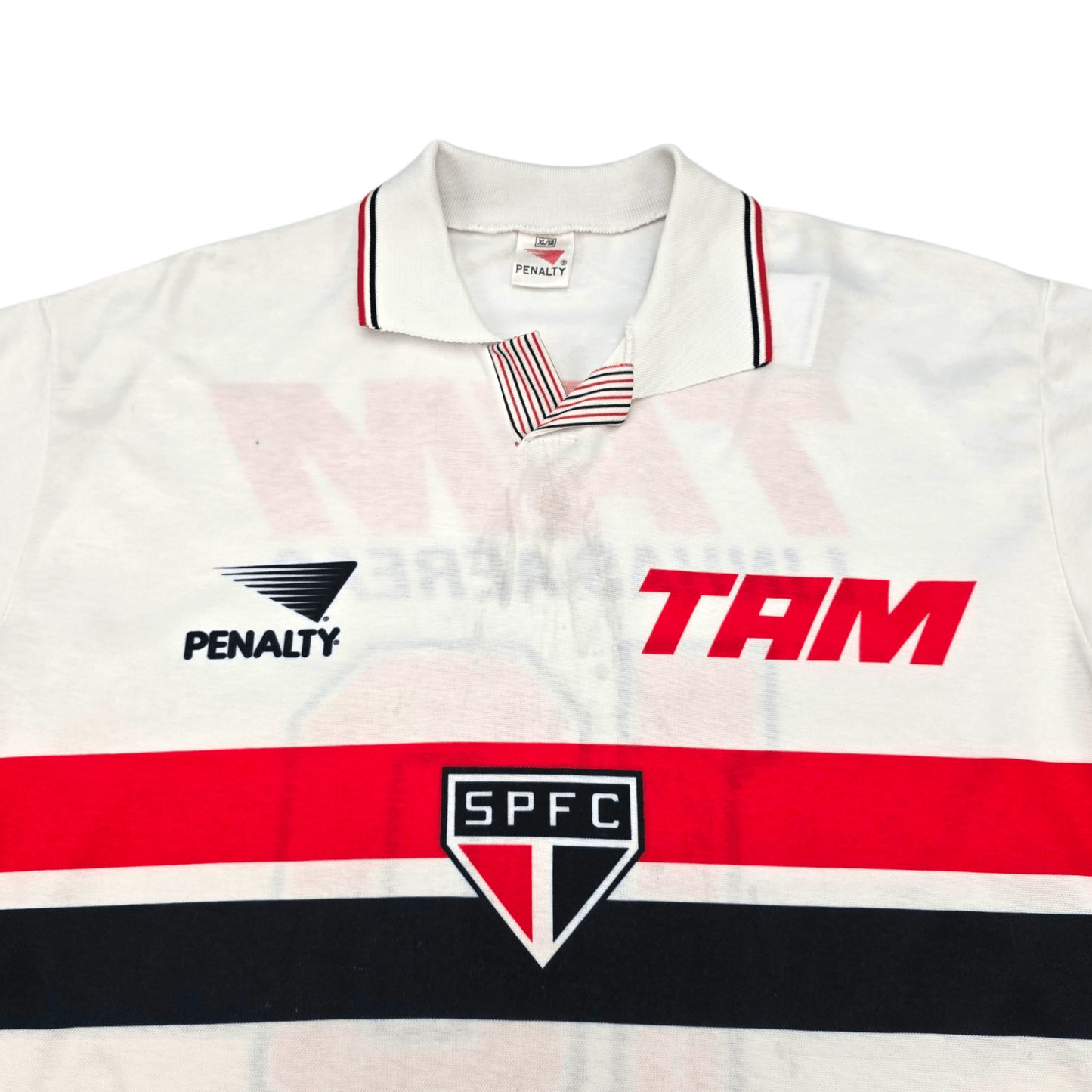 1992/93 Sao Paulo Home Football Shirt (XL) Penalty #10 (Rai)