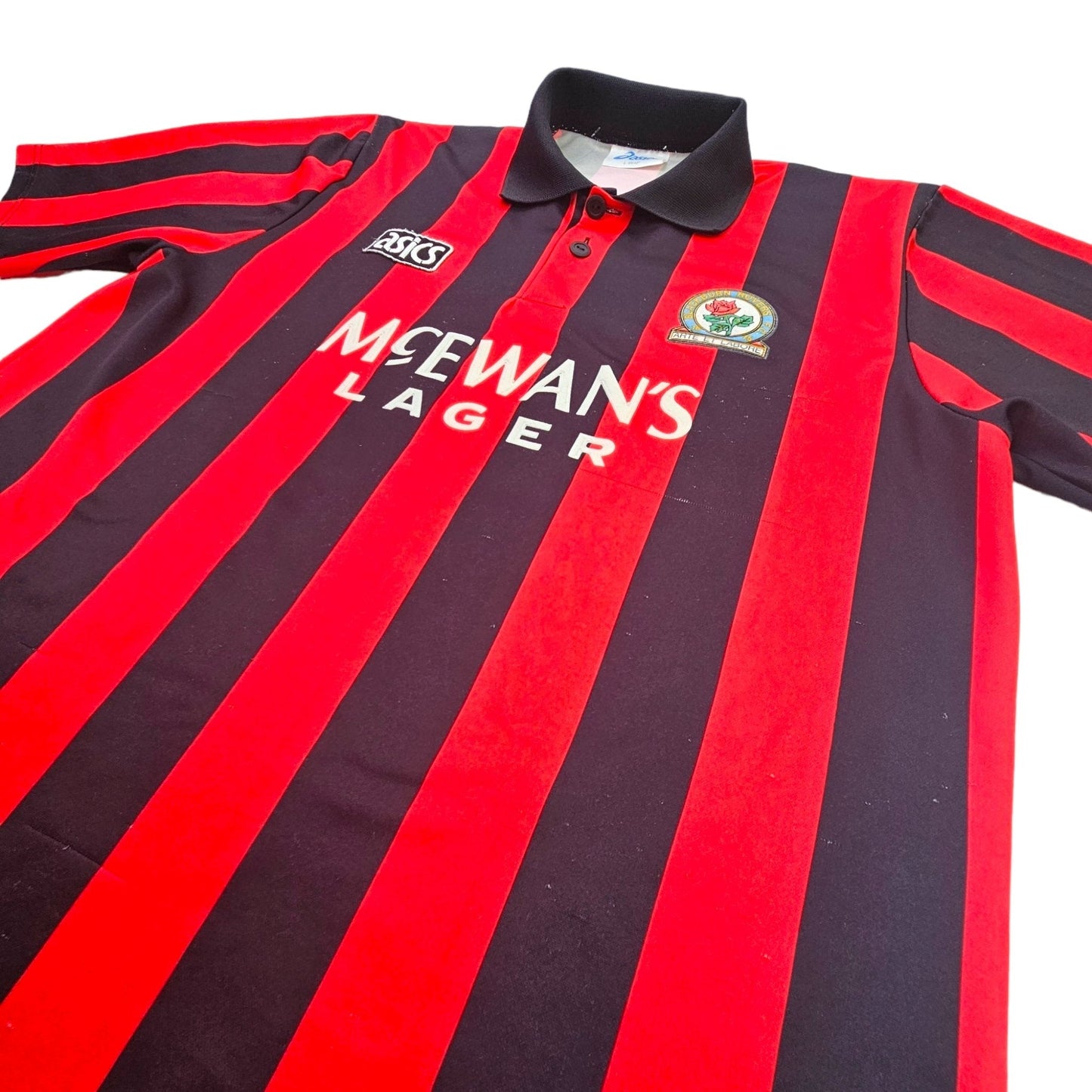1992/94 Blackburn Rovers Away Football Shirt (L) Asics