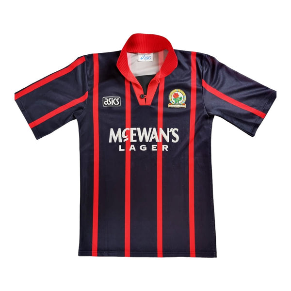 1992/94 Blackburn Rovers Away Football Shirt (S) Asics