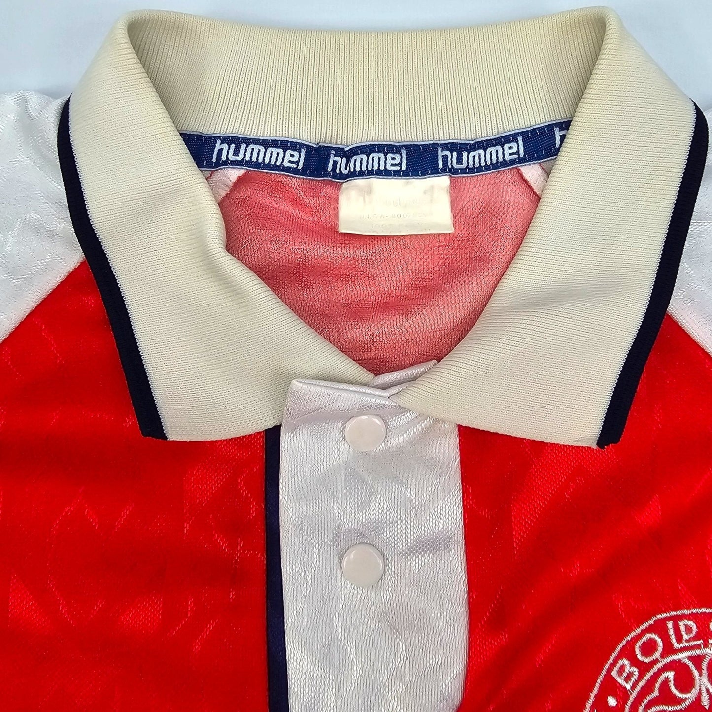 1992/94 Denmark Home Football Shirt (XL) Hummel