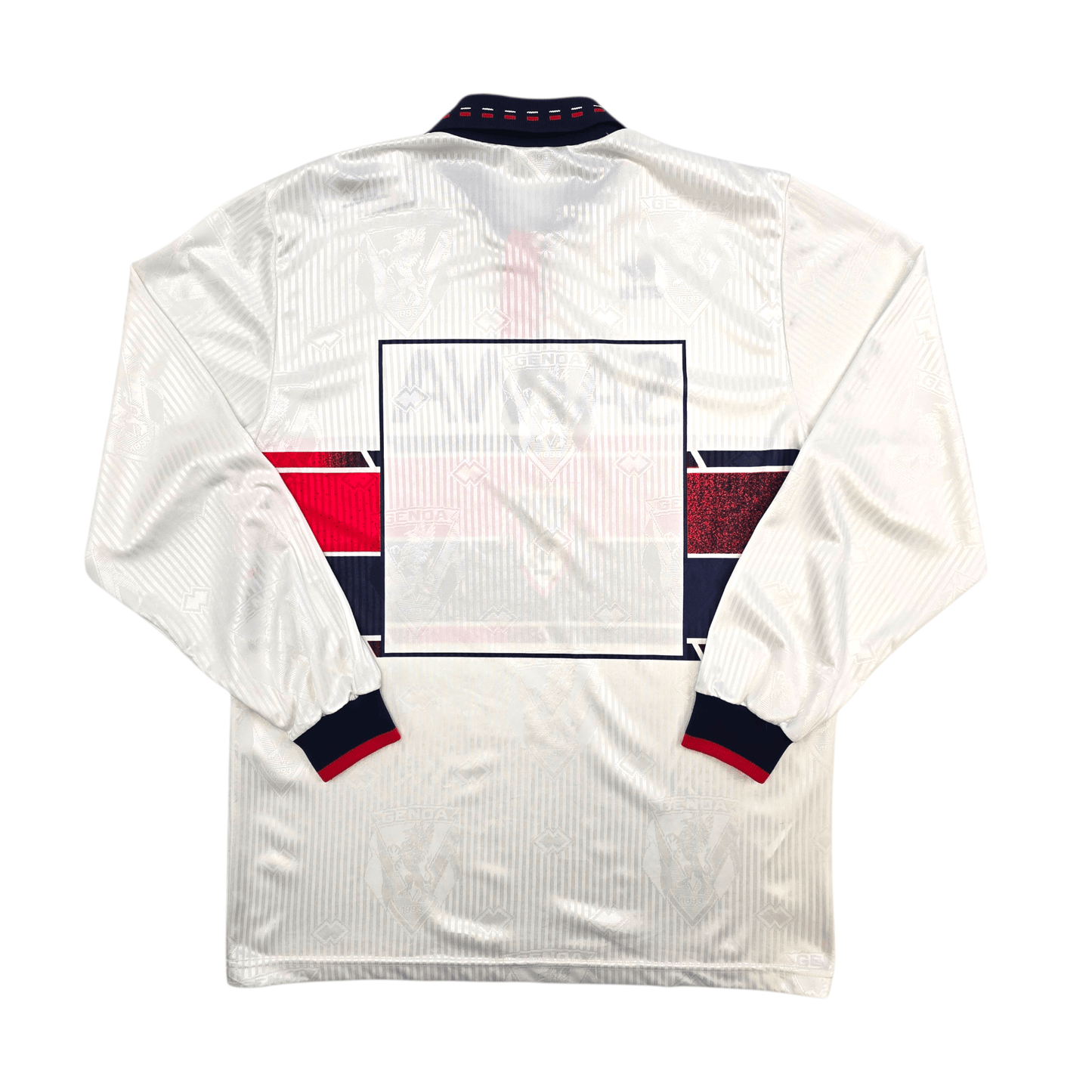 1992/94 Genoa Away Football Shirt (L) Errea