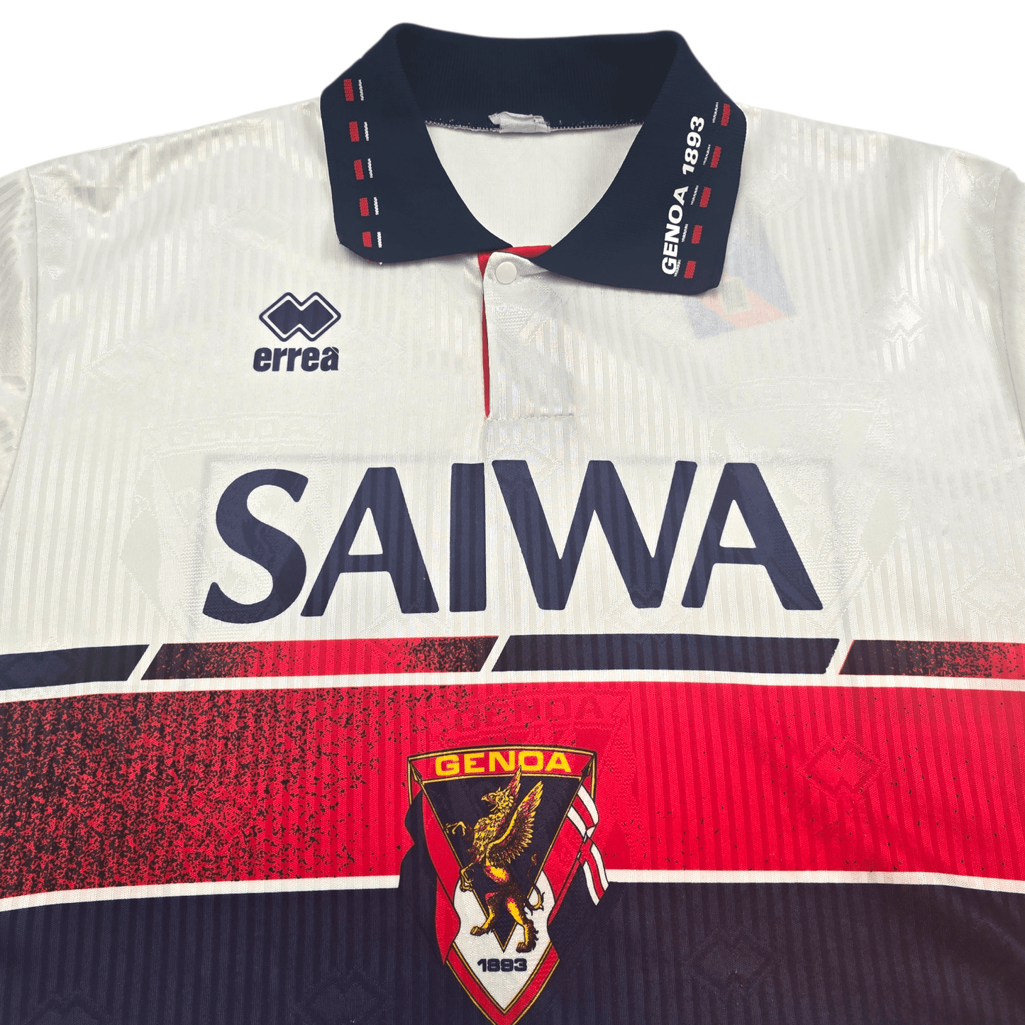 1992/94 Genoa Away Football Shirt (L) Errea