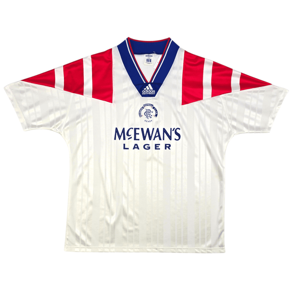 1992/94 Glasgow Rangers Away Football Shirt (L) Adidas