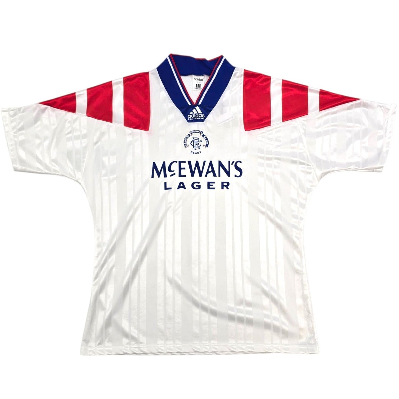 1992/94 Glasgow Rangers Away Football Shirt (L) Adidas