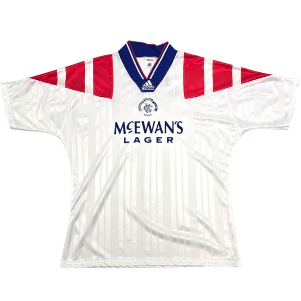 1992/94 Glasgow Rangers Away Football Shirt (L) Adidas