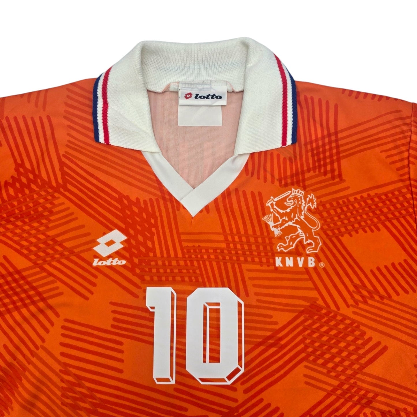 1992/94 Holland Home Football Shirt (L) Lotto #4 Gullit