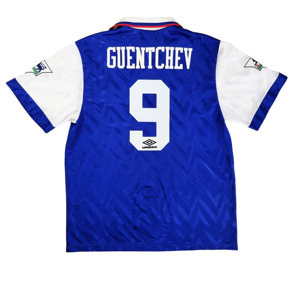 1992/94 Ipswich Town Home Football Shirt (XL) Umbro #9 Guentchev