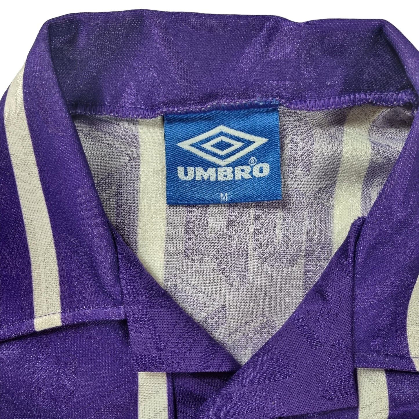 1992/94 Manchester City Away Football Shirt (M) Umbro #28 Rossler