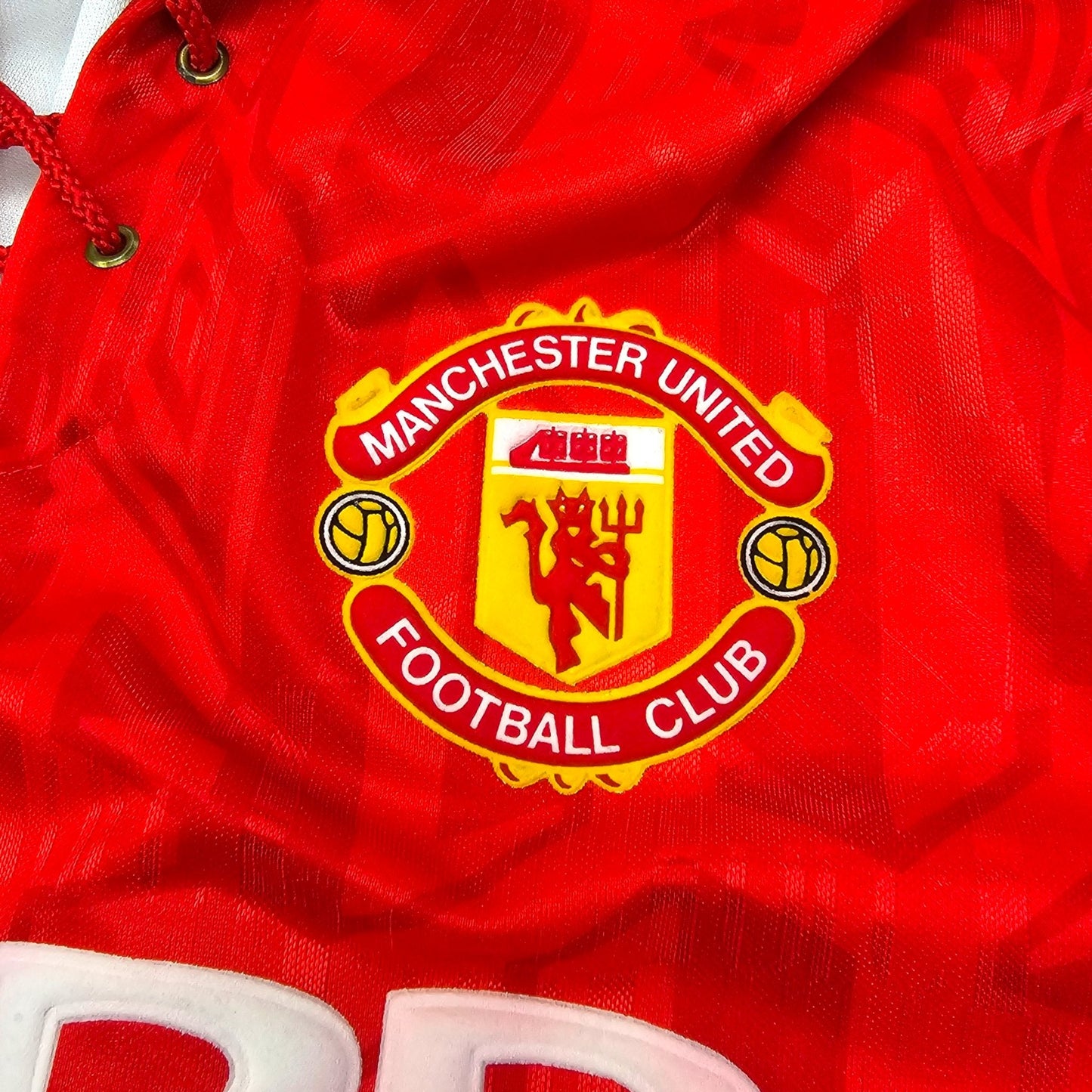 1992/94 Manchester United Home Football Shirt (L) Umbro #11 Giggs