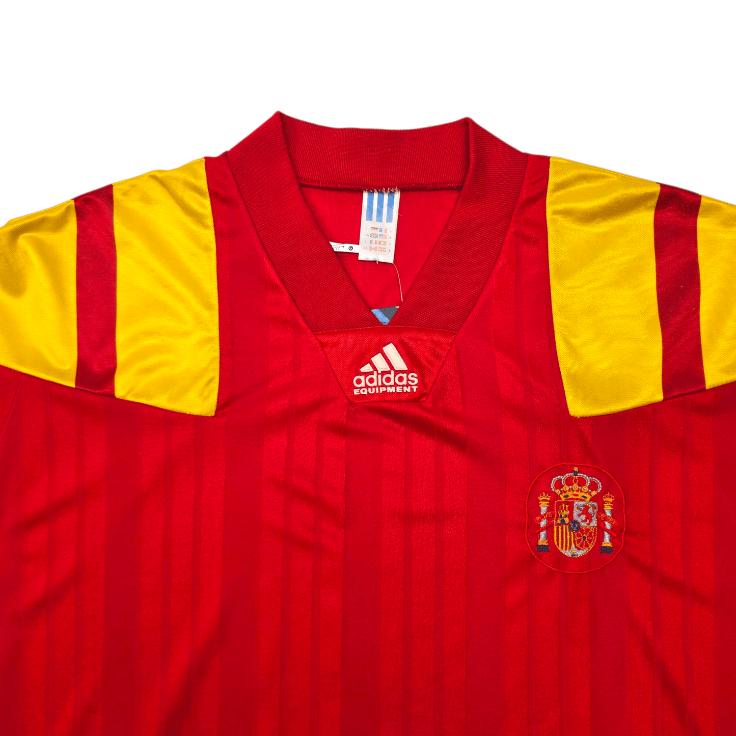 1992/94 Spain Home Football Shirt (L) Adidas