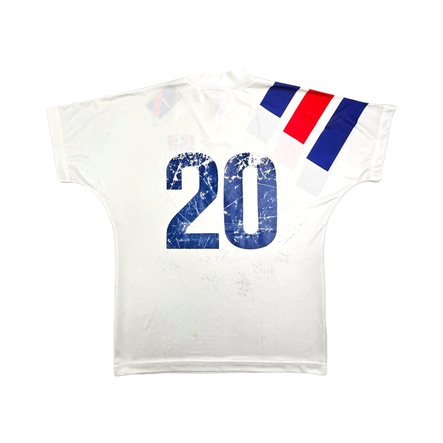 1993 USA Home Football Shirt (L) Adidas #20 (Match Worn / Signed)