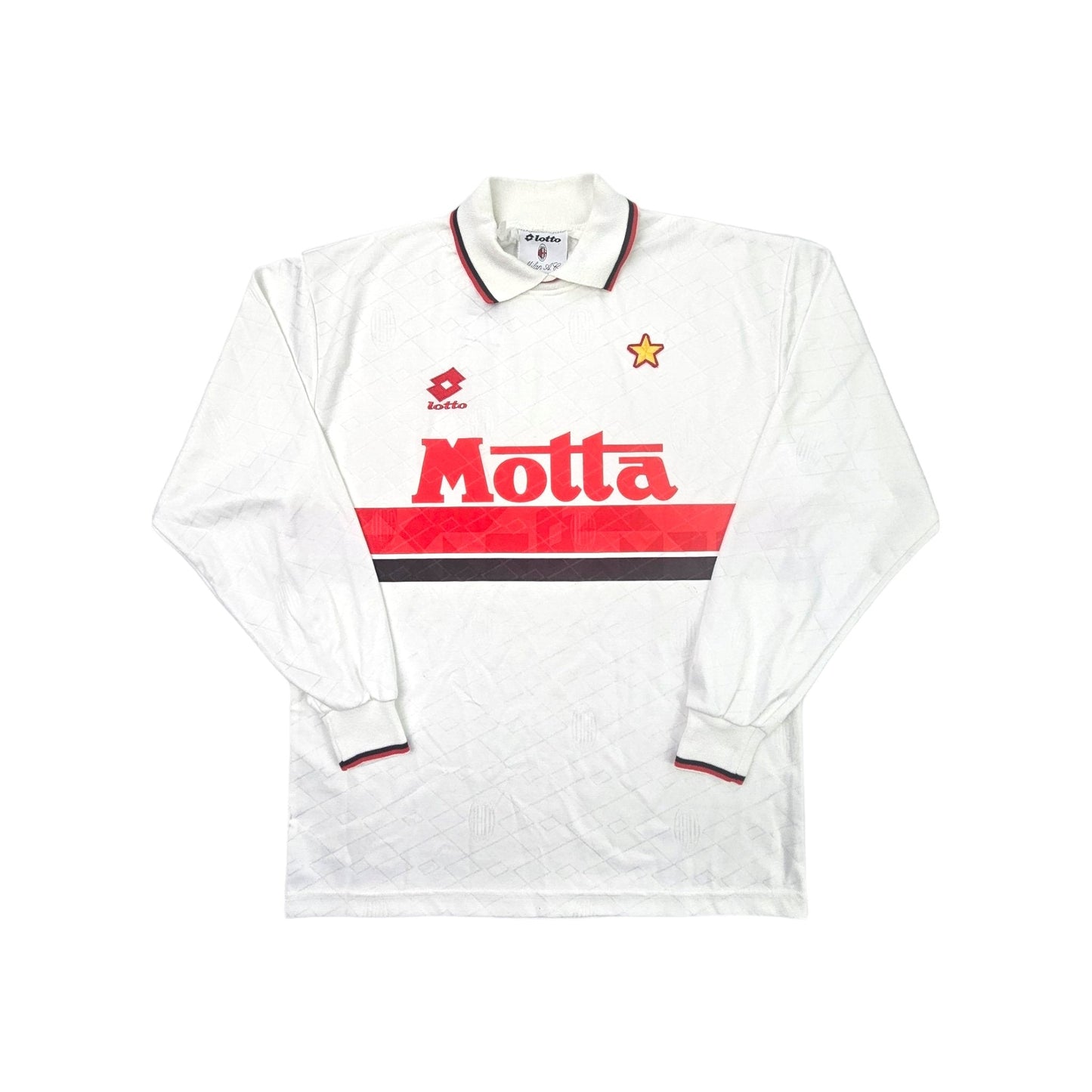 1993/94 AC Milan Away Football Shirt (L) Lotto (Player Spec)