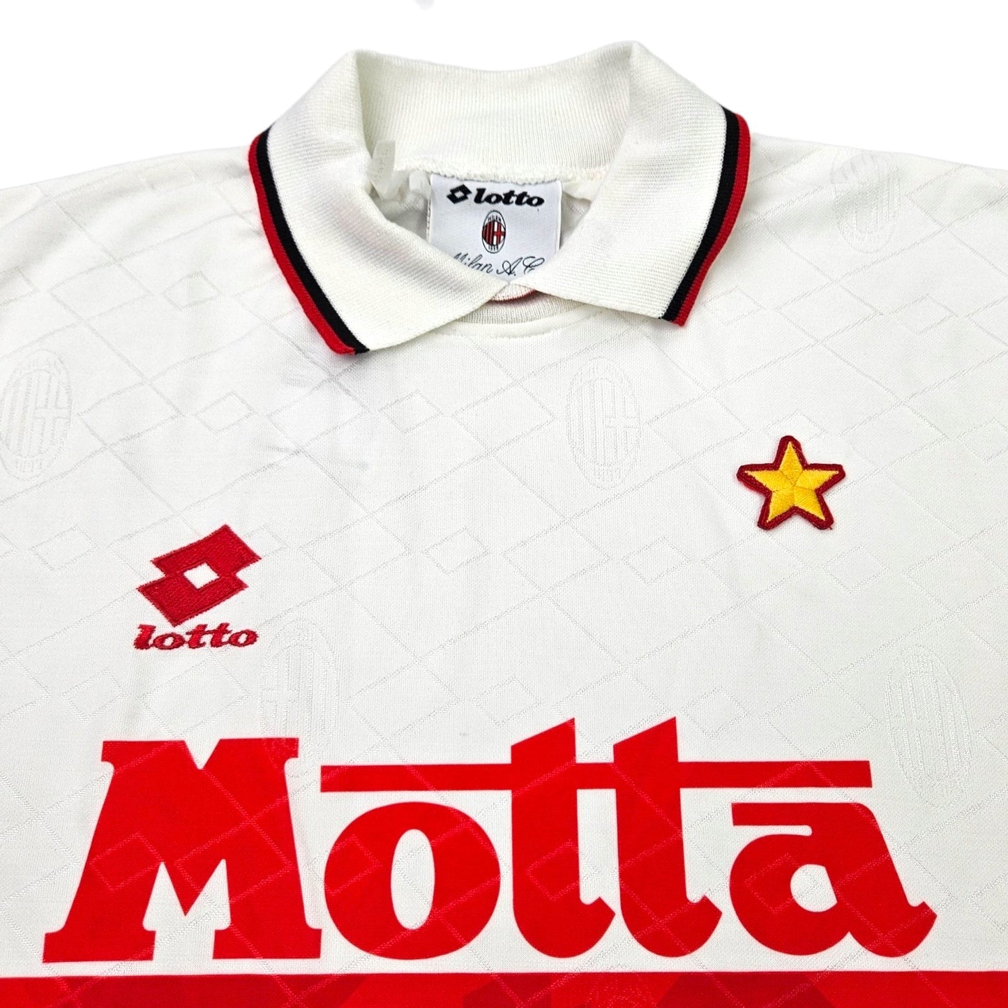 1993/94 AC Milan Away Football Shirt (L) Lotto (Player Spec)