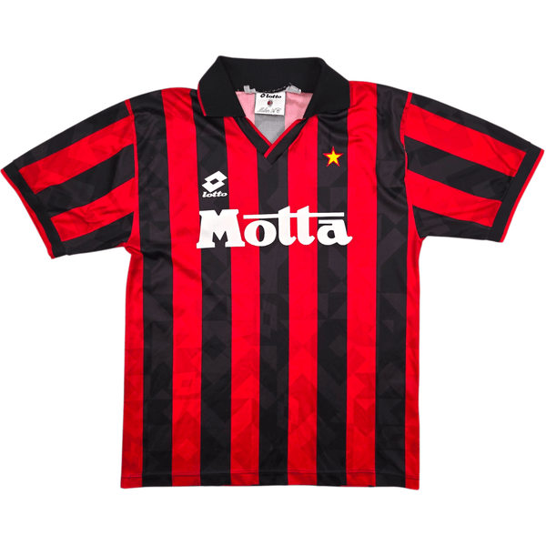 1993/94 AC Milan Home Football Shirt (L) Lotto