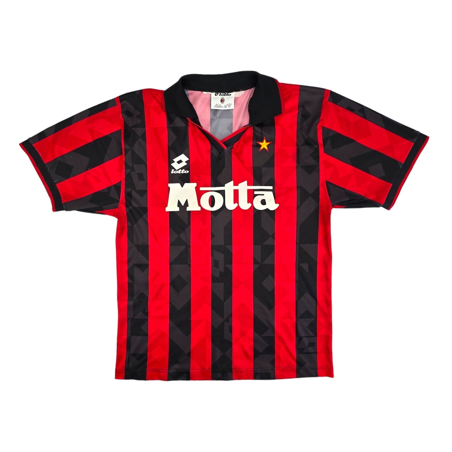 1993/94 AC Milan Home Football Shirt (M) Lotto