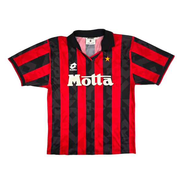 1993/94 AC Milan Home Football Shirt (M) Lotto