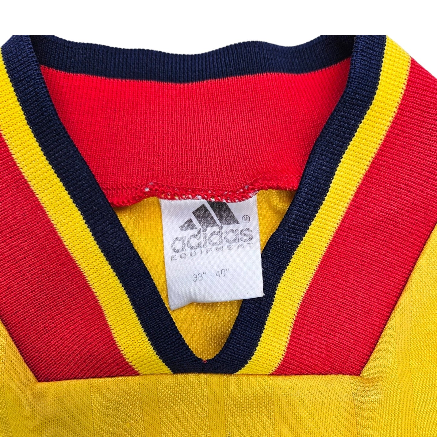 1993/94 Arsenal Away Football Shirt (M) Adidas
