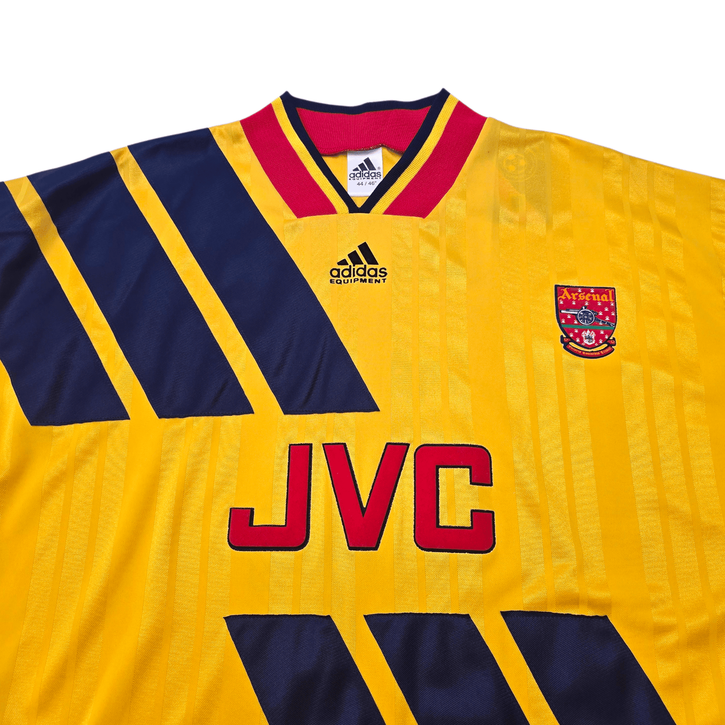 1993/94 Arsenal Away Football Shirt (XL) Adidas #5 Davis