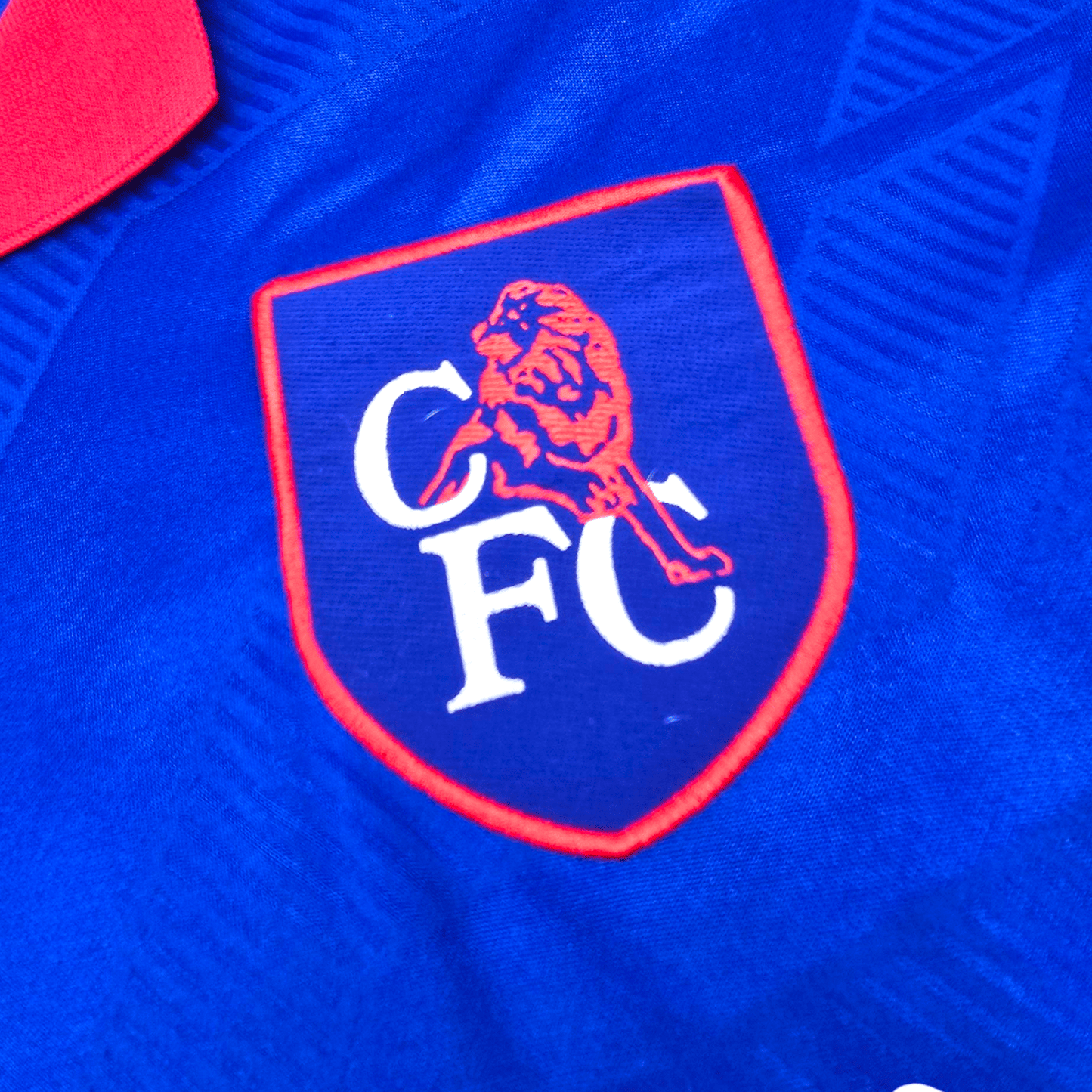 1993/94 Chelsea Home Football Shirt (M) Umbro #20 Hoddle