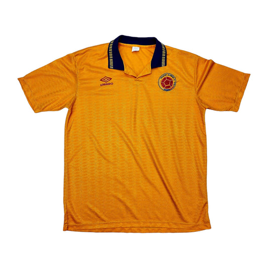 1993/94 Colombia Home Football Shirt (M) Umbro