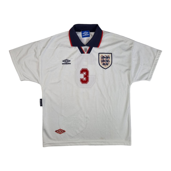 1993/94 England Home Football Shirt (L) Umbro #3 Pearce