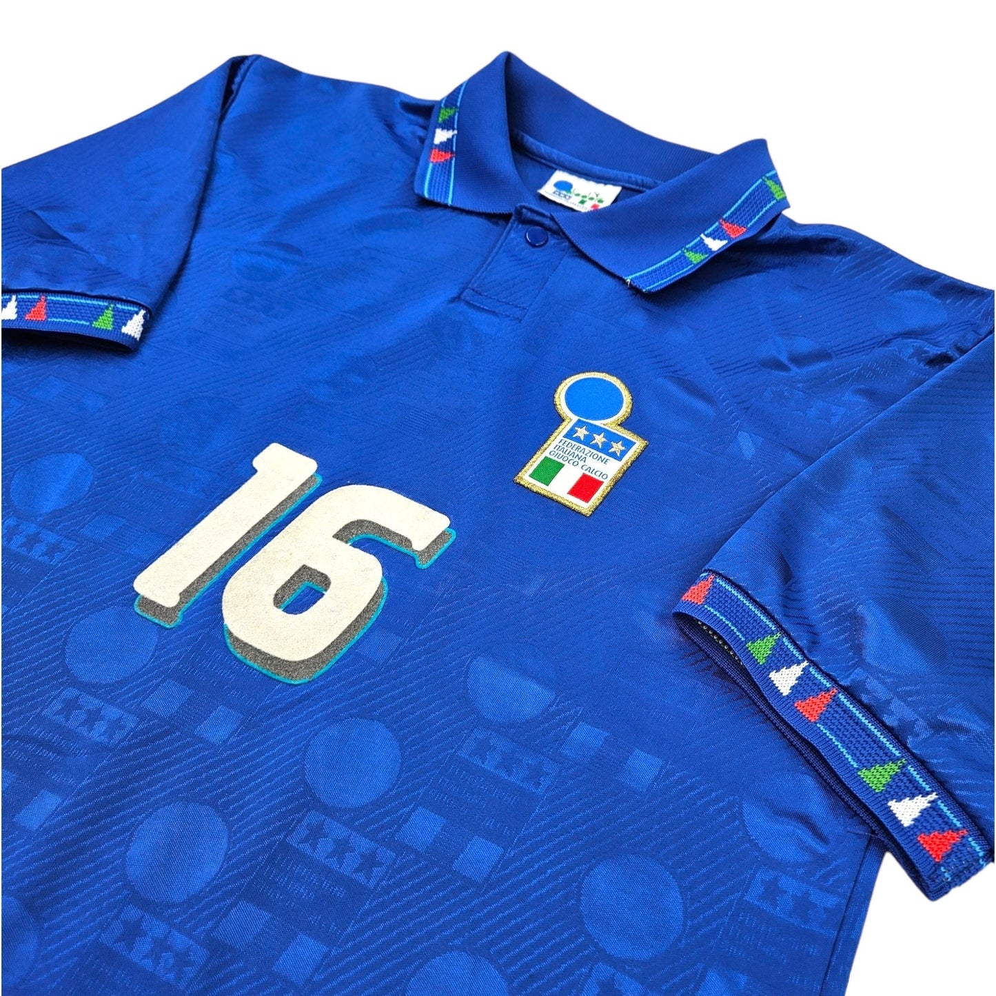 1993/94 Italy Home Football Shirt (L) Diadora #16 (Donadoni)