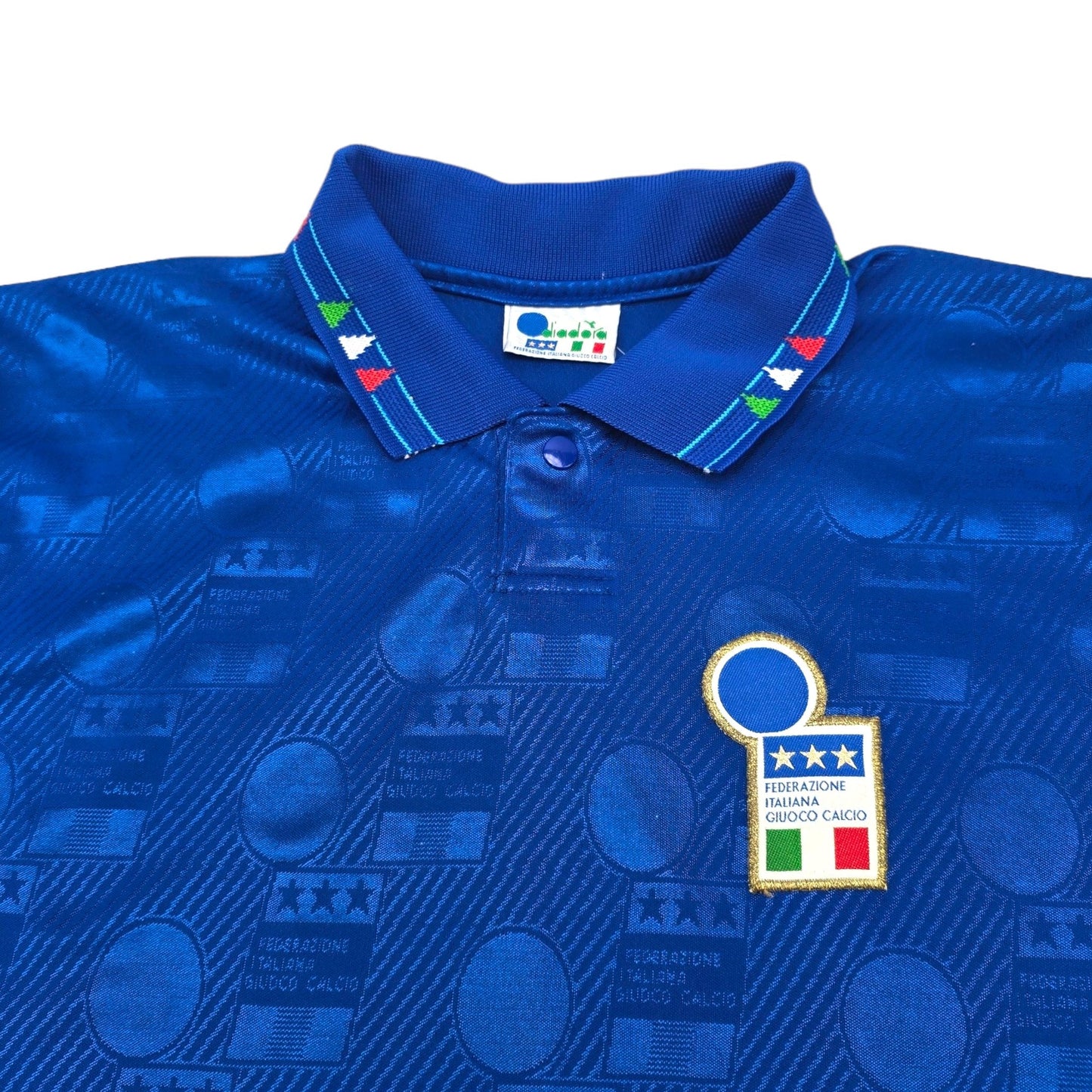 1993/94 Italy Home Football Shirt (L) Diadora