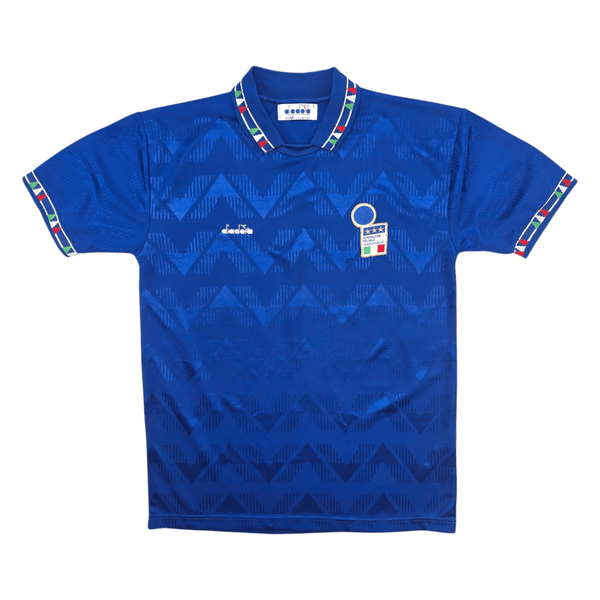 1993/94 Italy Home Football Shirt (L) Diadora