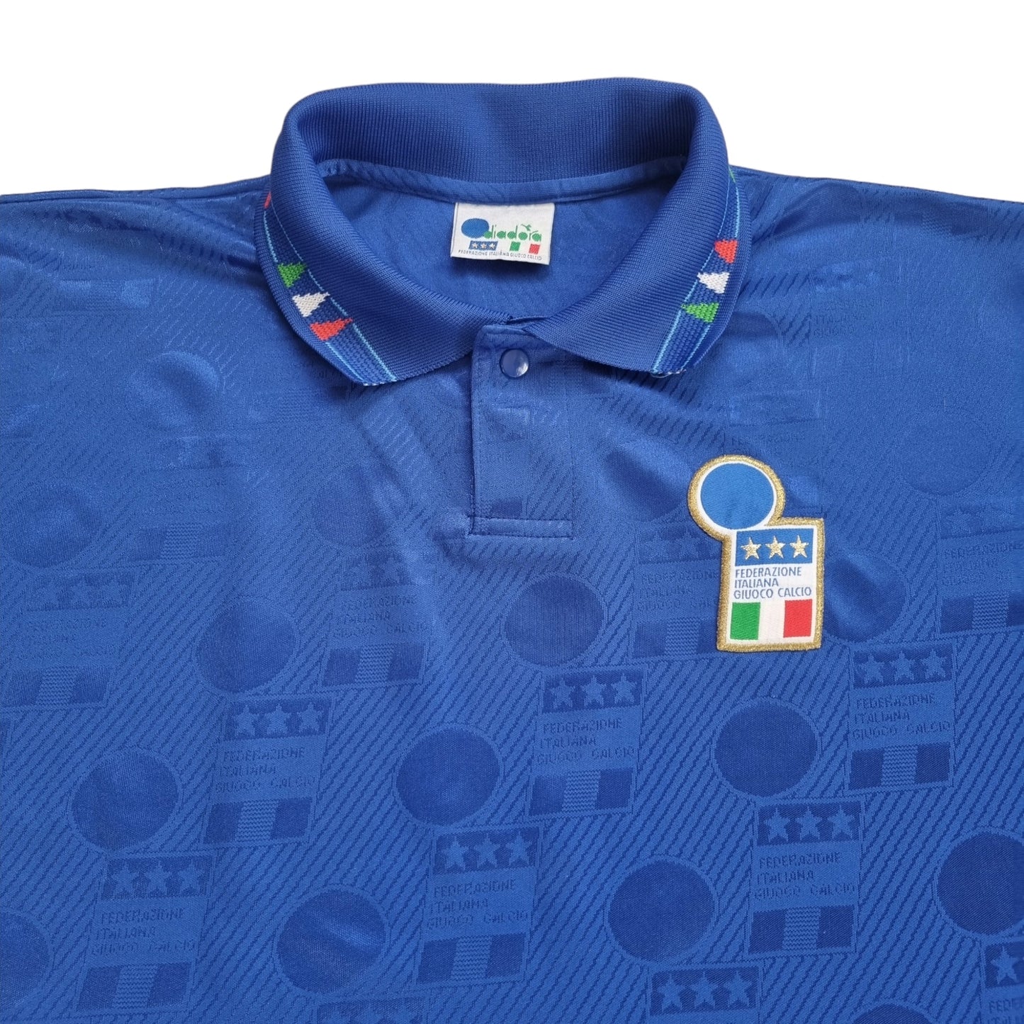 1993/94 Italy Home Football Shirt (M) Diadora