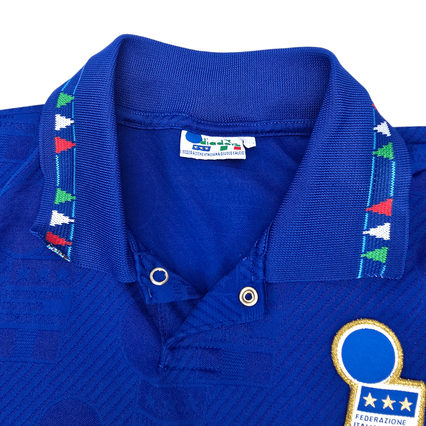 1993/94 Italy Home Football Shirt (M) Diadora