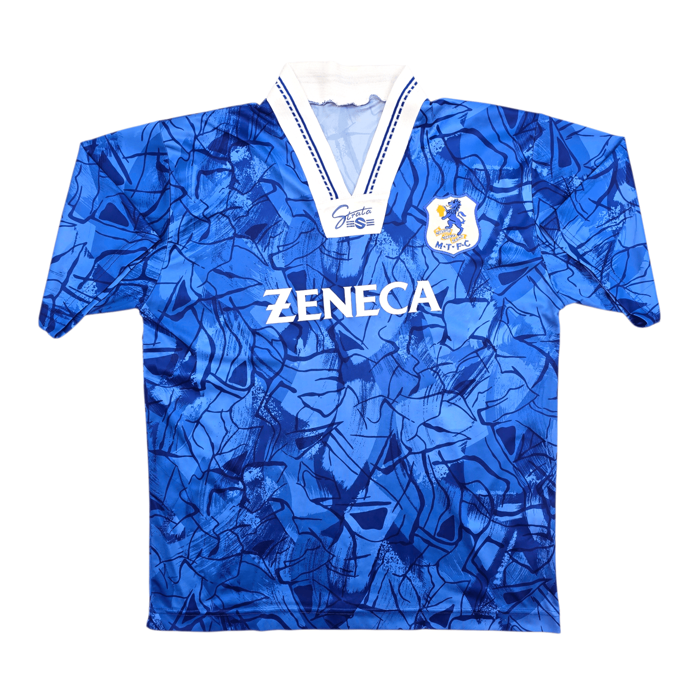 1993/94 Macclesfield Town Away Football Shirt (XL) Strata