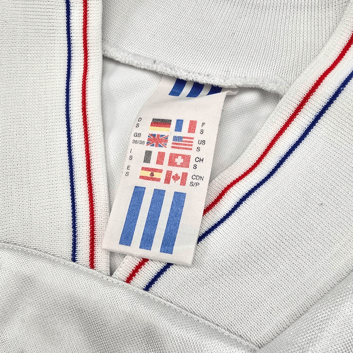 1993/94 Olympique Marseille Home Football Shirt (S) Adidas