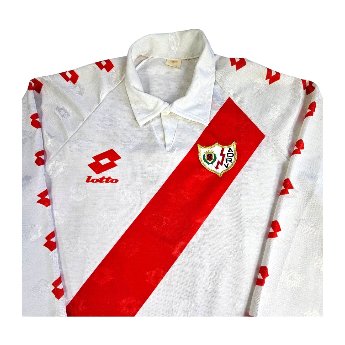 1993/94 Rayo Vallecano Home Football Shirt (XL) Lotto