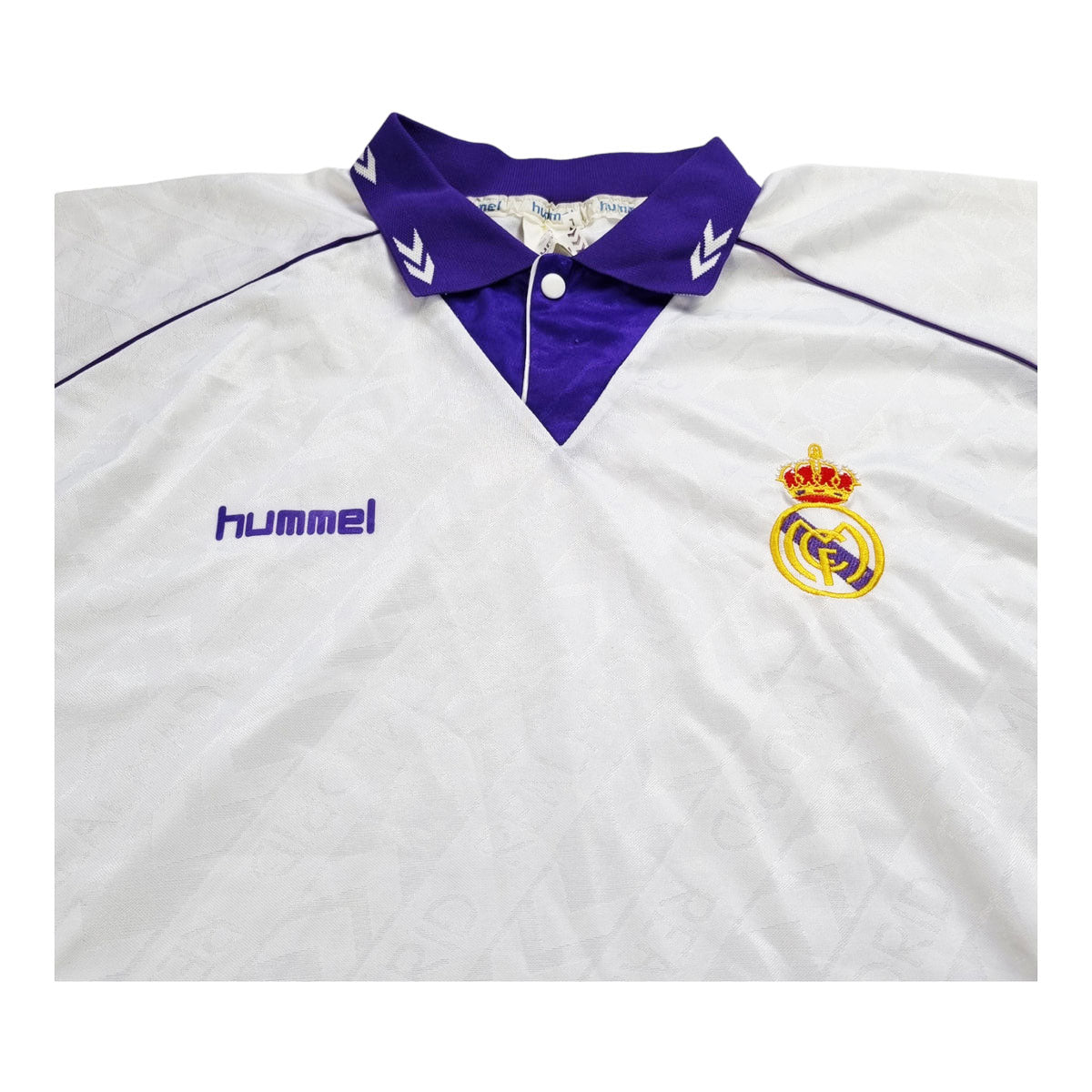 1993/94 Real Madrid Home Football Shirt (L) Hummel