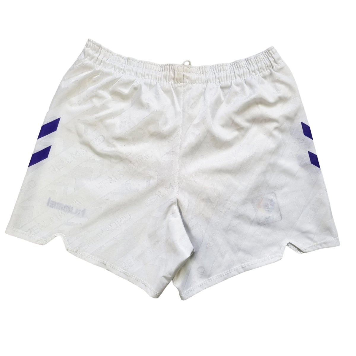 1993/94 Real Madrid Home Football Shorts (L) Hummel