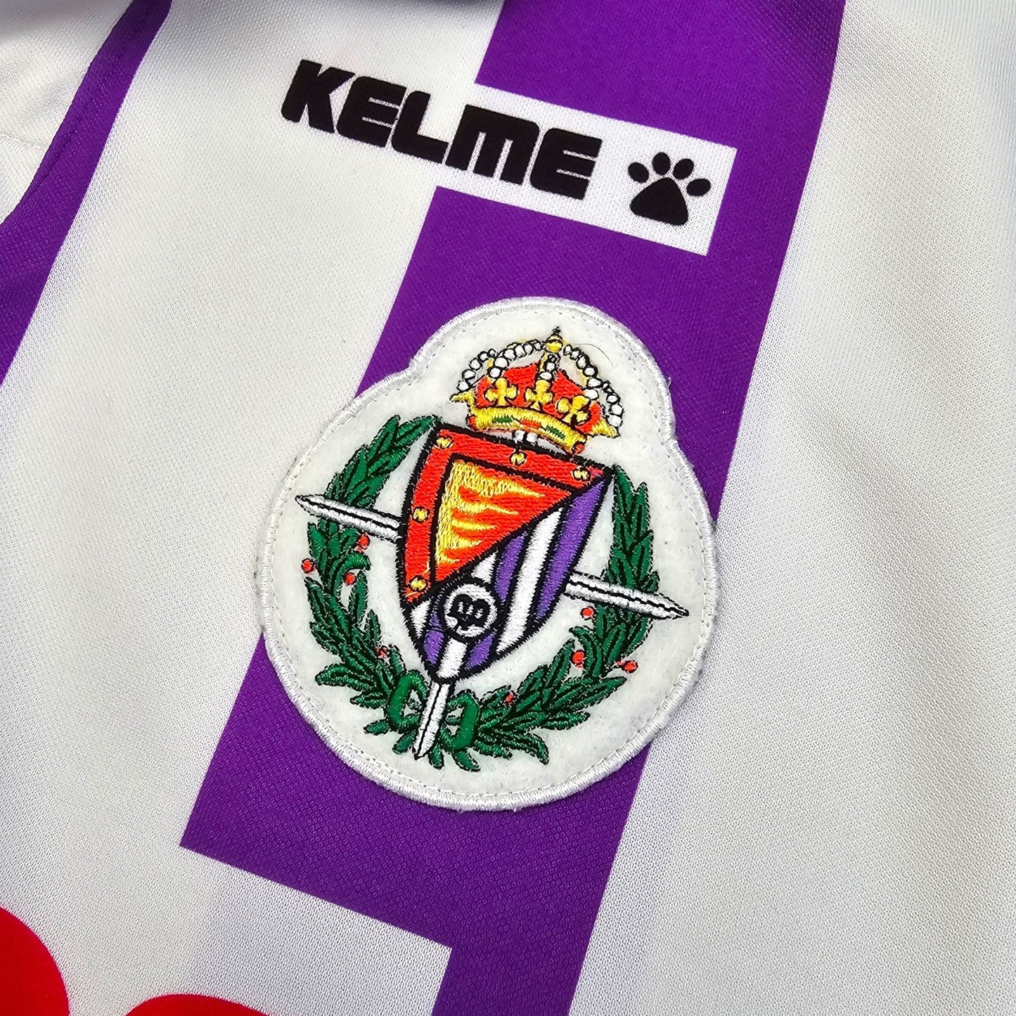 1993/94 Real Valladolid Home Football Shirt (XL) Kelme