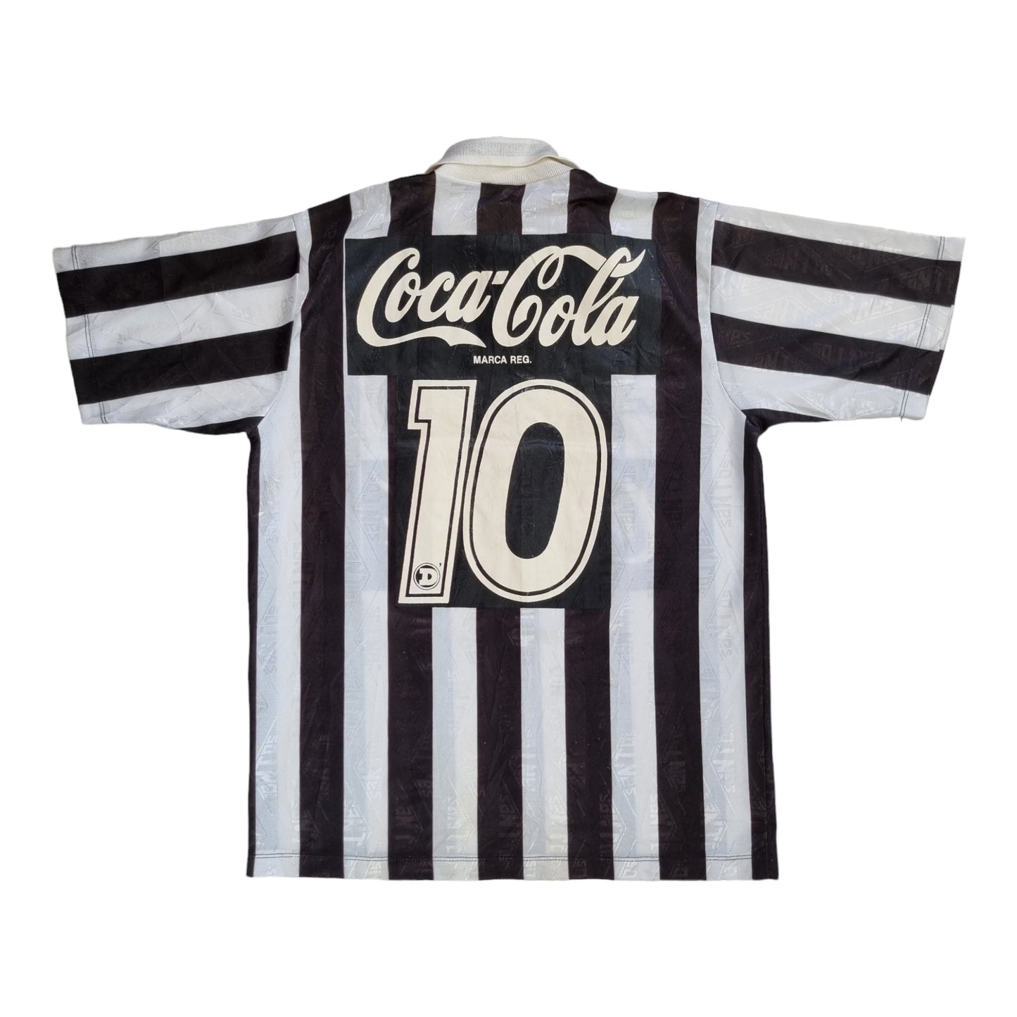 1993/94 Santos Away Football Shirt (L) Dellerba #10
