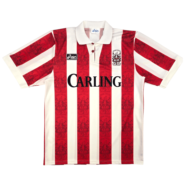 1993/94 Stoke City Home Football Shirt (L) Asics