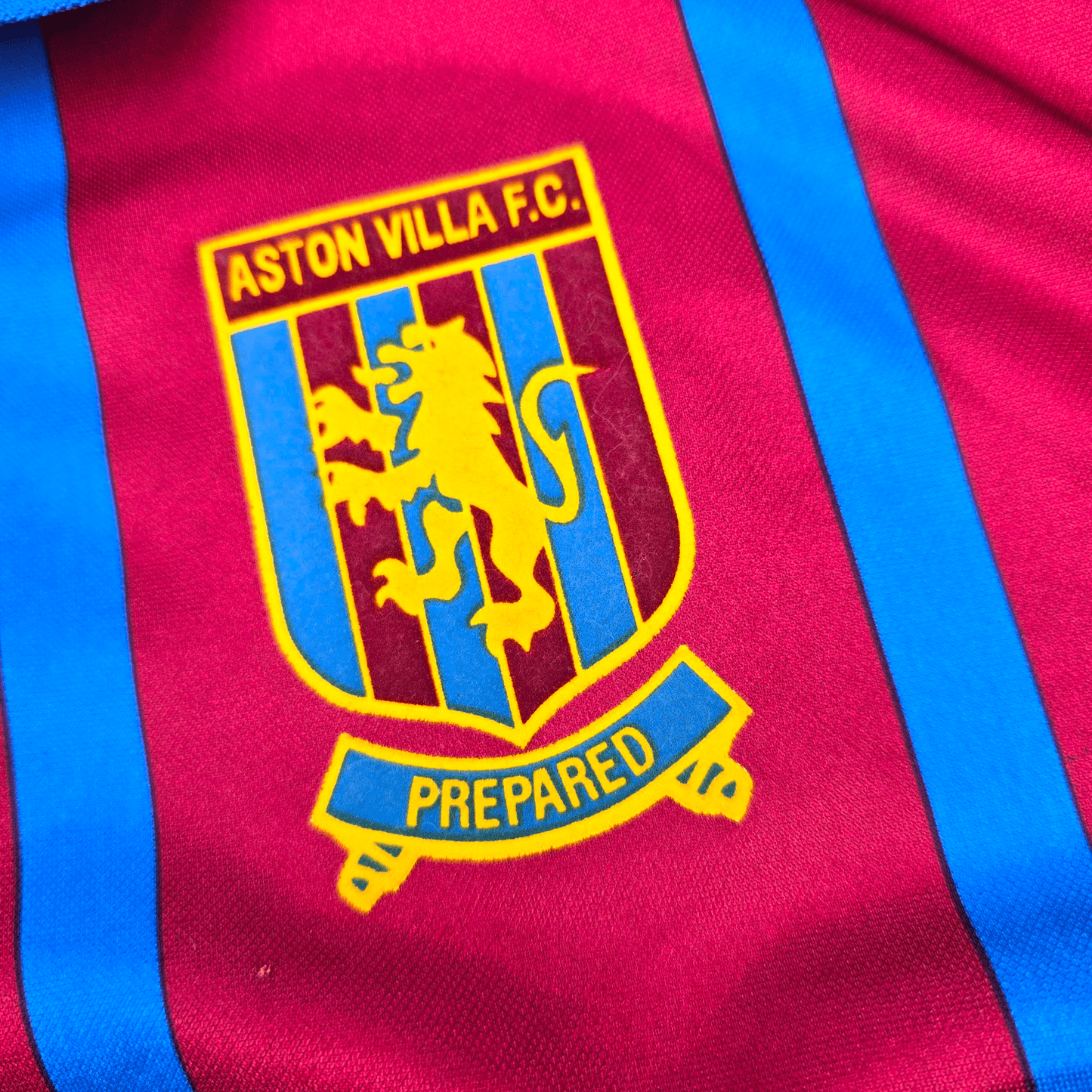 1993/95 Aston Villa Home Football Shirt (XL) Asics