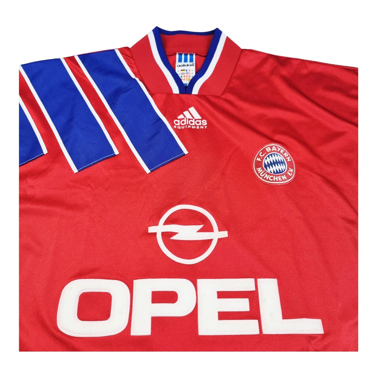 1993/95 Bayern Munich Home Football Shirt (M) Adidas