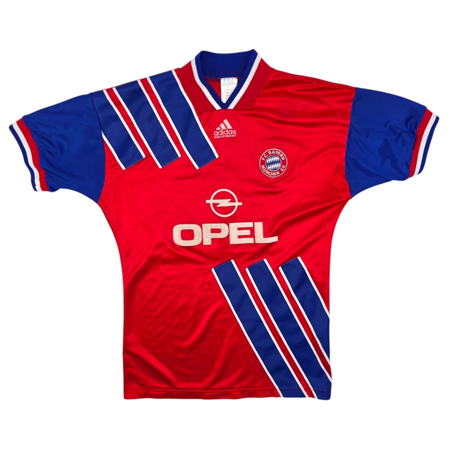 1993/95 Bayern Munich Home Football Shirt (S) Adidas #5 Helmer