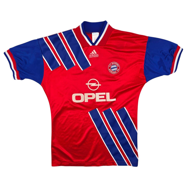 1993/95 Bayern Munich Home Football Shirt (S) Adidas #5 Helmer