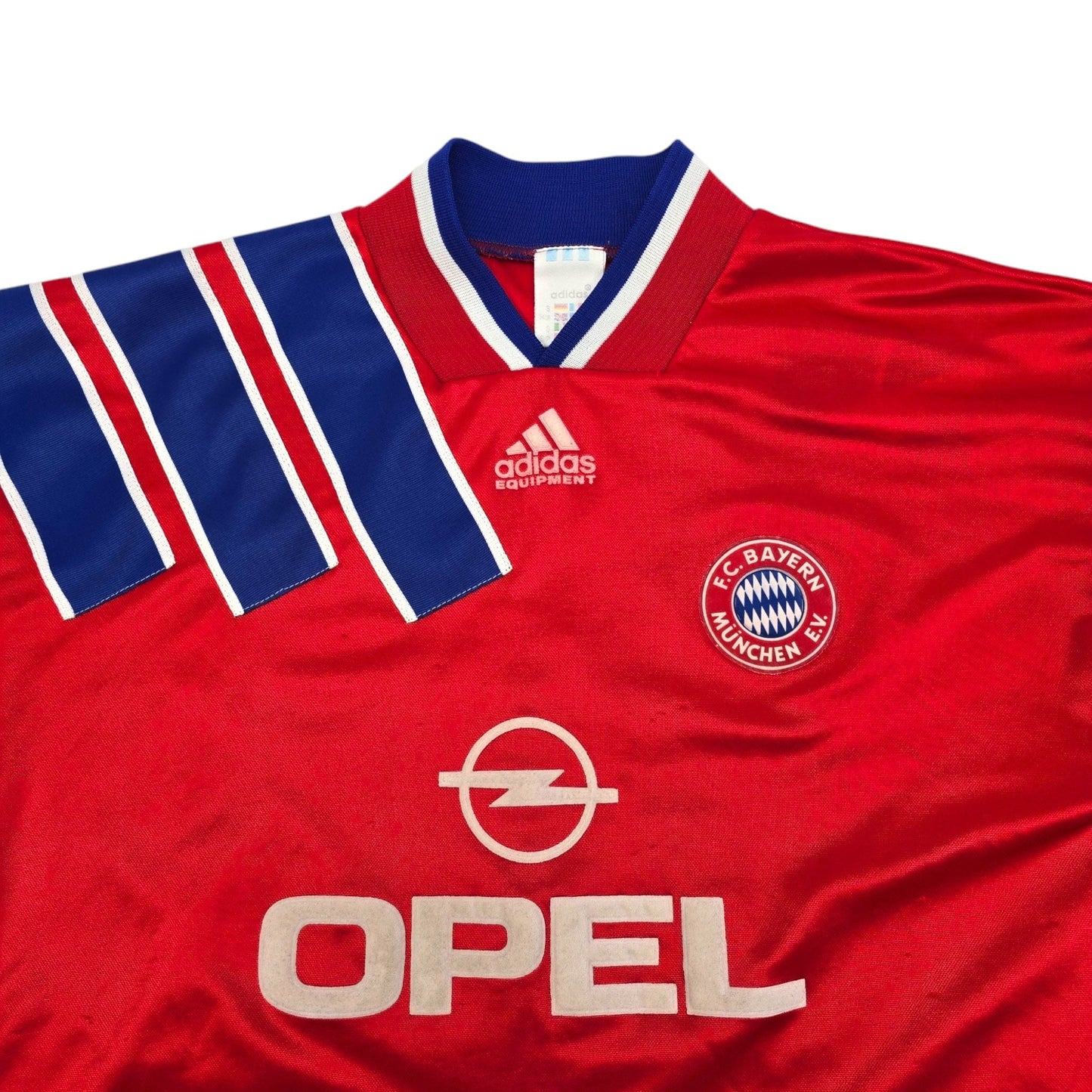 1993/95 Bayern Munich Home Football Shirt (S) Adidas #5 Helmer